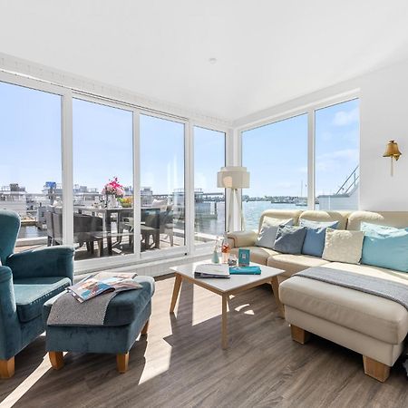 Triton: Meerblick, Sauna, Dachterrasse Olpenitz Exteriör bild
