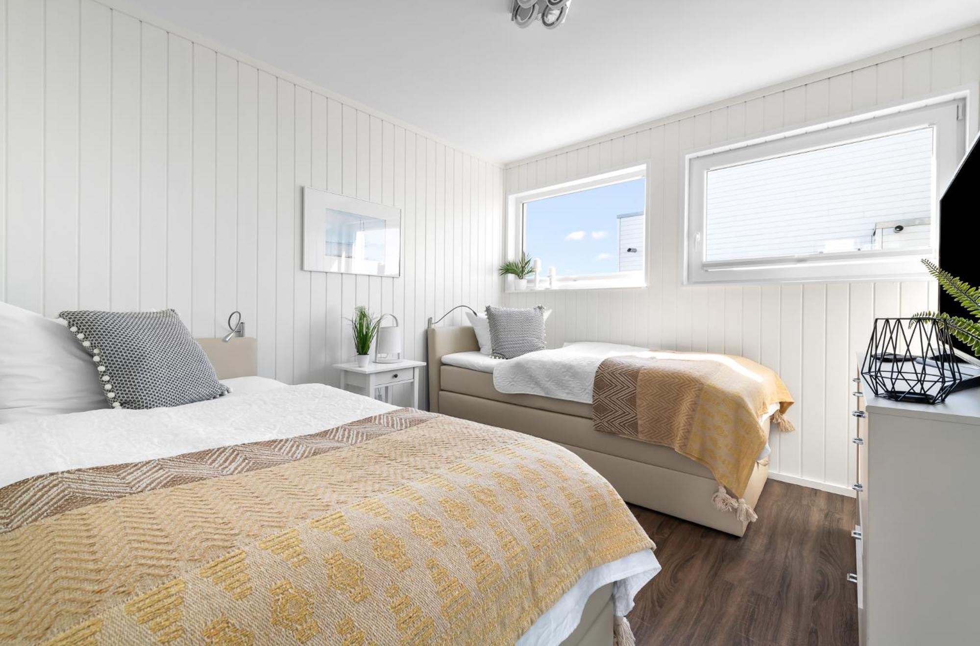 Triton: Meerblick, Sauna, Dachterrasse Olpenitz Exteriör bild