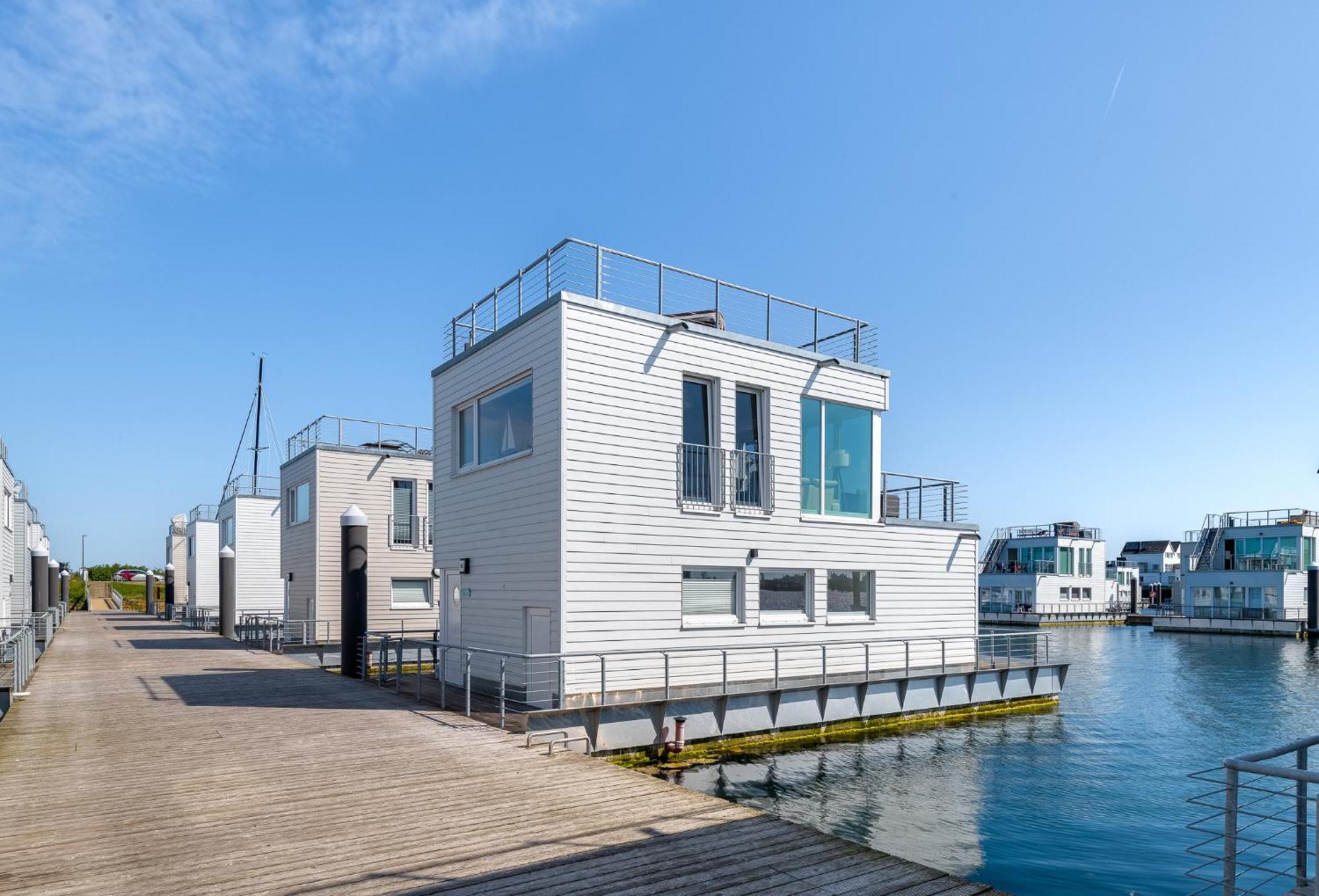 Triton: Meerblick, Sauna, Dachterrasse Olpenitz Exteriör bild